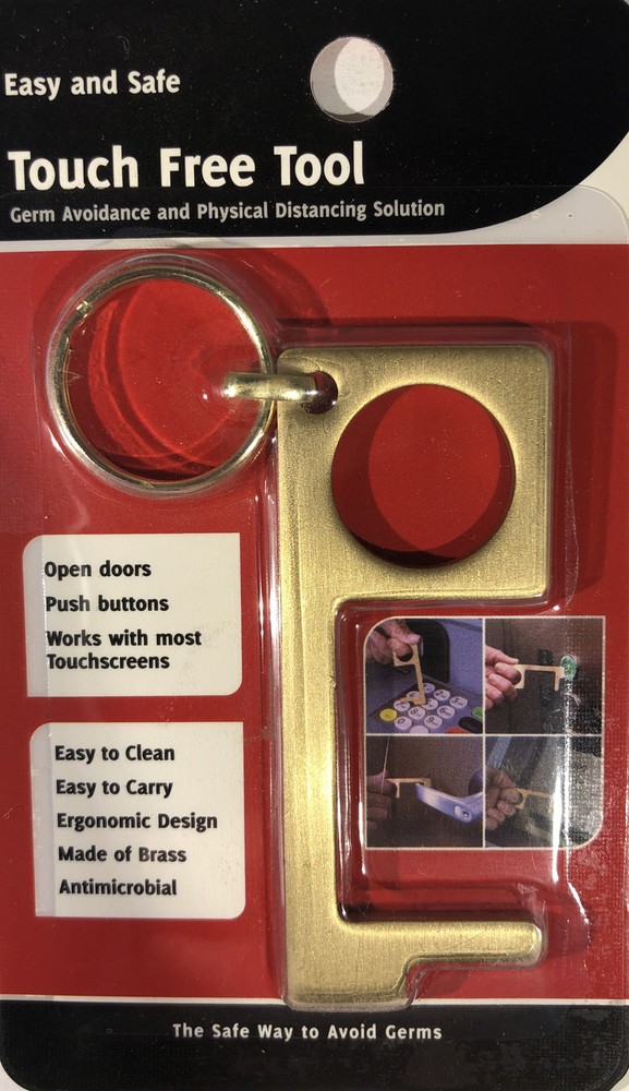 Touch Free Tool The Germ Avoidance and Physical Distancing Solution (LOC ECR-2)