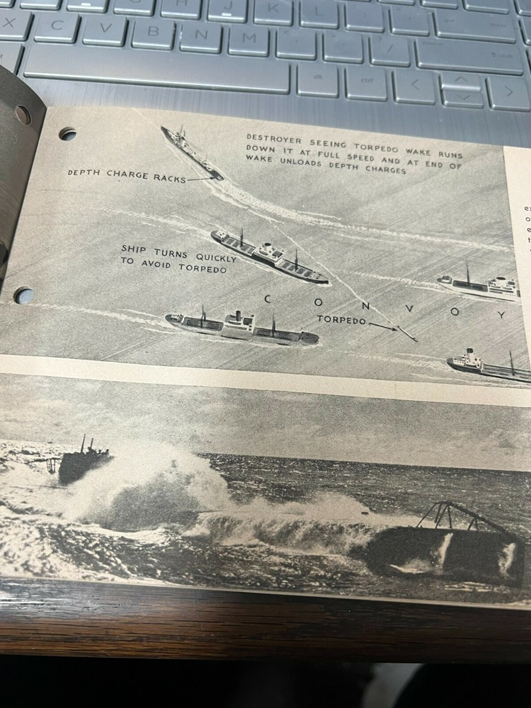 WW2 ONI RESTRICTED Axis Submarine Manual enemy sub operations and uses