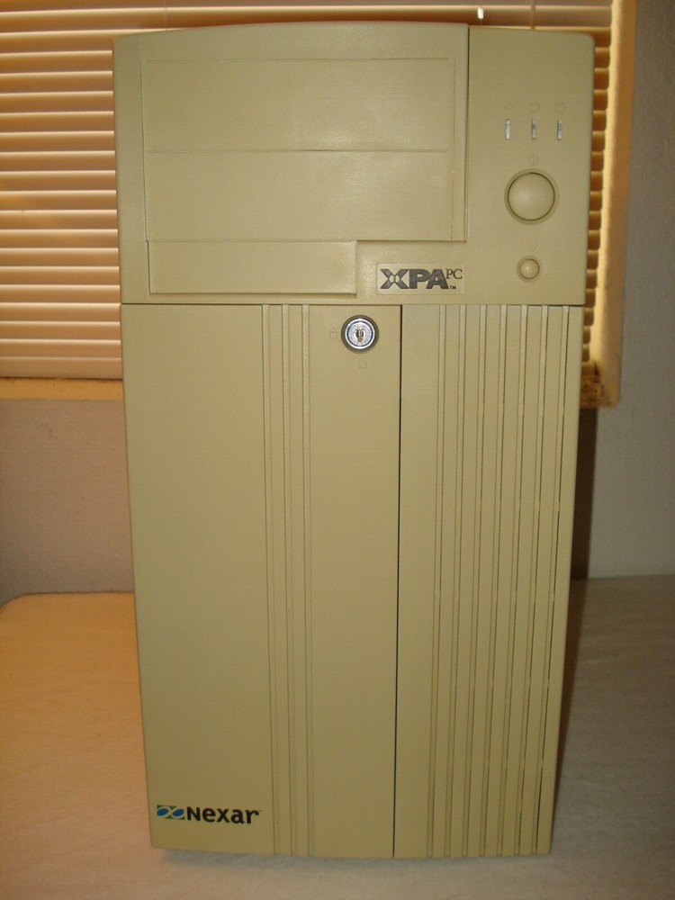 VINTAGE NEXAR ATX EMPTY TOWER COMPUTER CASE FOR SERVERS