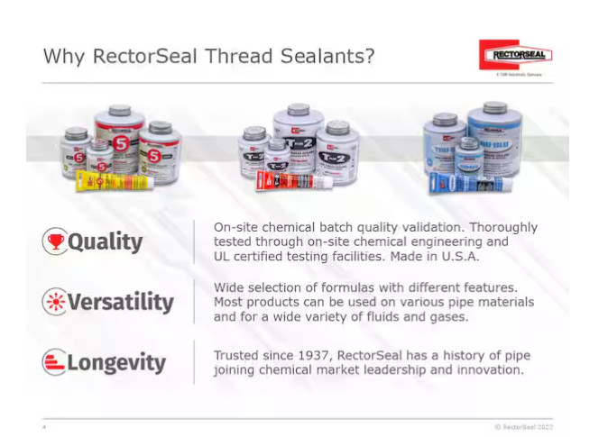 4 oz. No.5 Pipe Thread Sealant