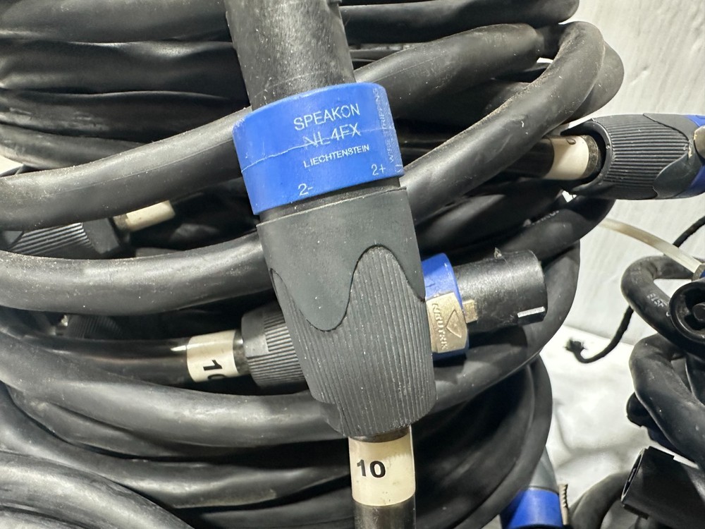 Carol NL4FX 10FT Speakon Cable #2924 (One)THS