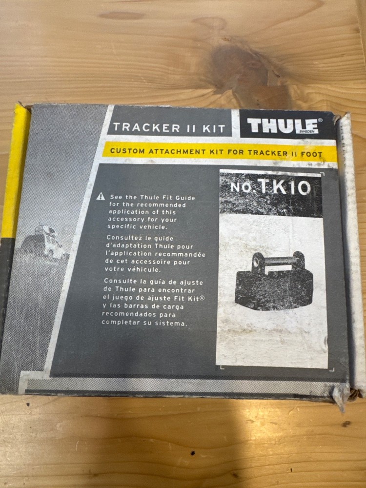 thule tk10 kit. No.tk10 Thule tracker II kit like new