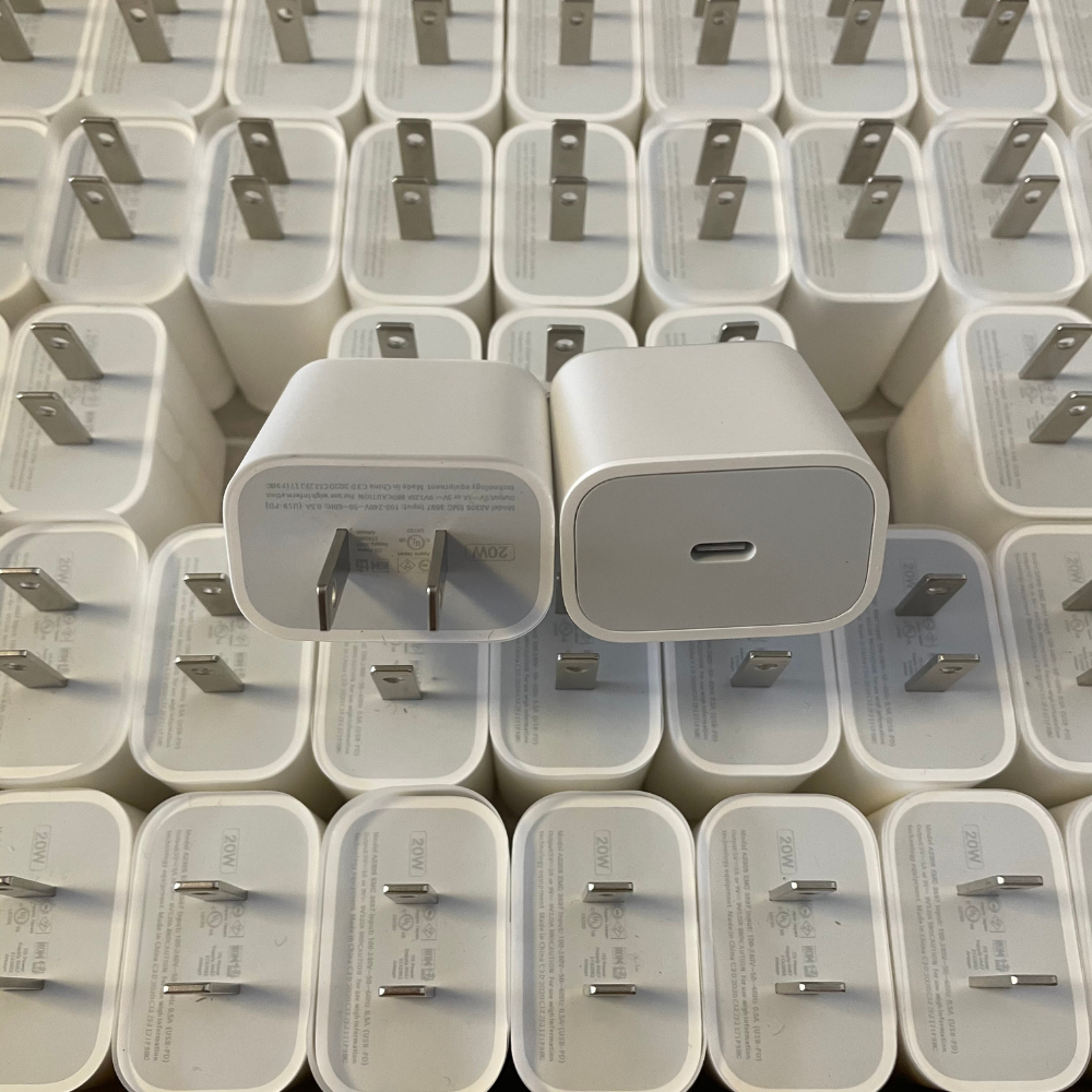 20W USB-C Power Adapter Block for iPhone iPad Android Fast Charger Cube Block