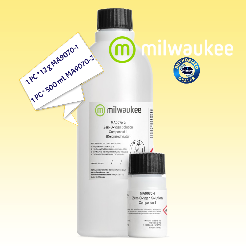Milwaukee MA9070 Zero Oxygen Solution (500ml) + 12 g for MW600
