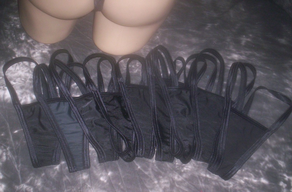 EXOTIC DANCER STRIPPER THONG PANTIES *10* PAIR!