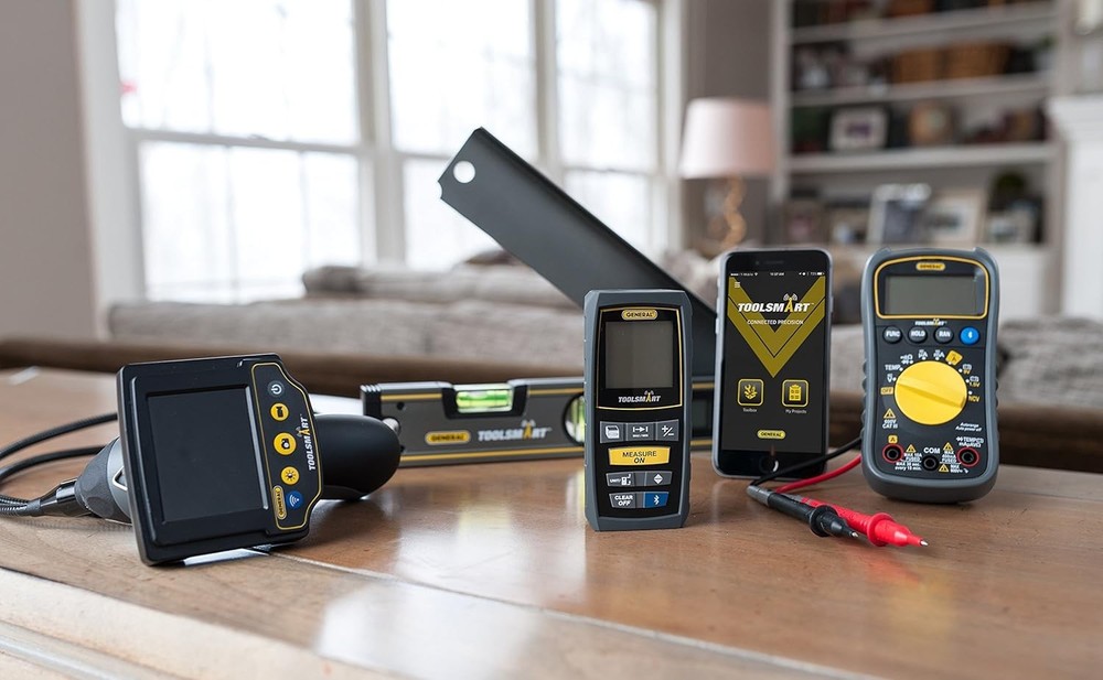 General Tools TS04 ToolSmart Bluetooth Connected Digital Multimeter, gray