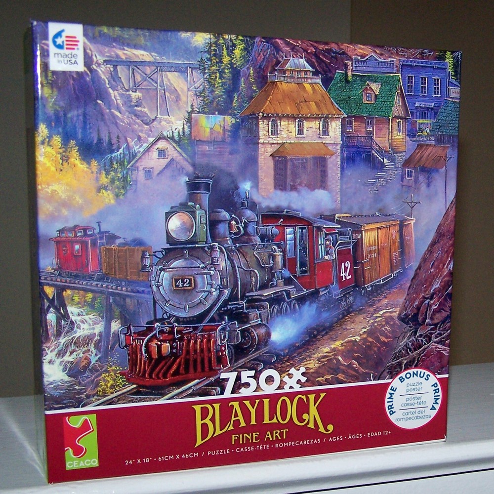 TED BLAYLOCK--CEACO - SILVER BELL II--750 PC - COMPLETE!    (SEE SHIP SAVINGS)