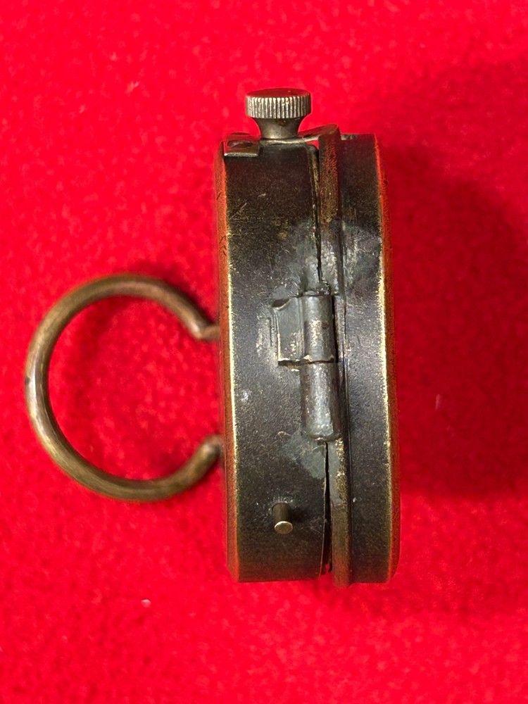 WWI Plan LTD Neuchatel Switzerland - US Engineer Corp. Brass Compass
