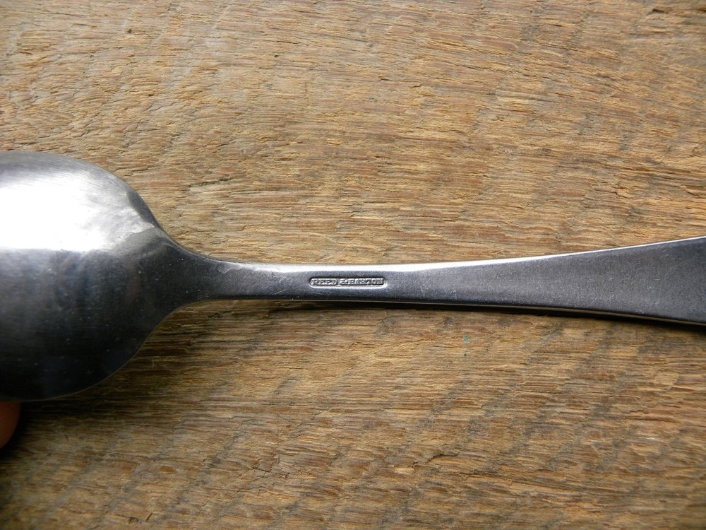 WWII USN, U.S. Navy, 7" Mess Hall Spoon, Reed & Barton