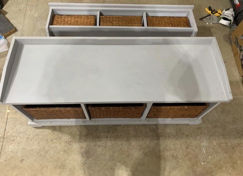 Pottery Barn Entry Bench And Bridge