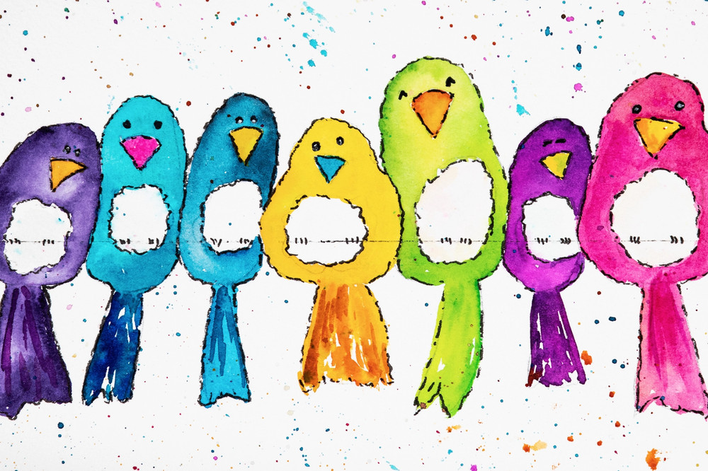 Micro Puzzles "Birds" Mini Jigsaw Puzzle NEW