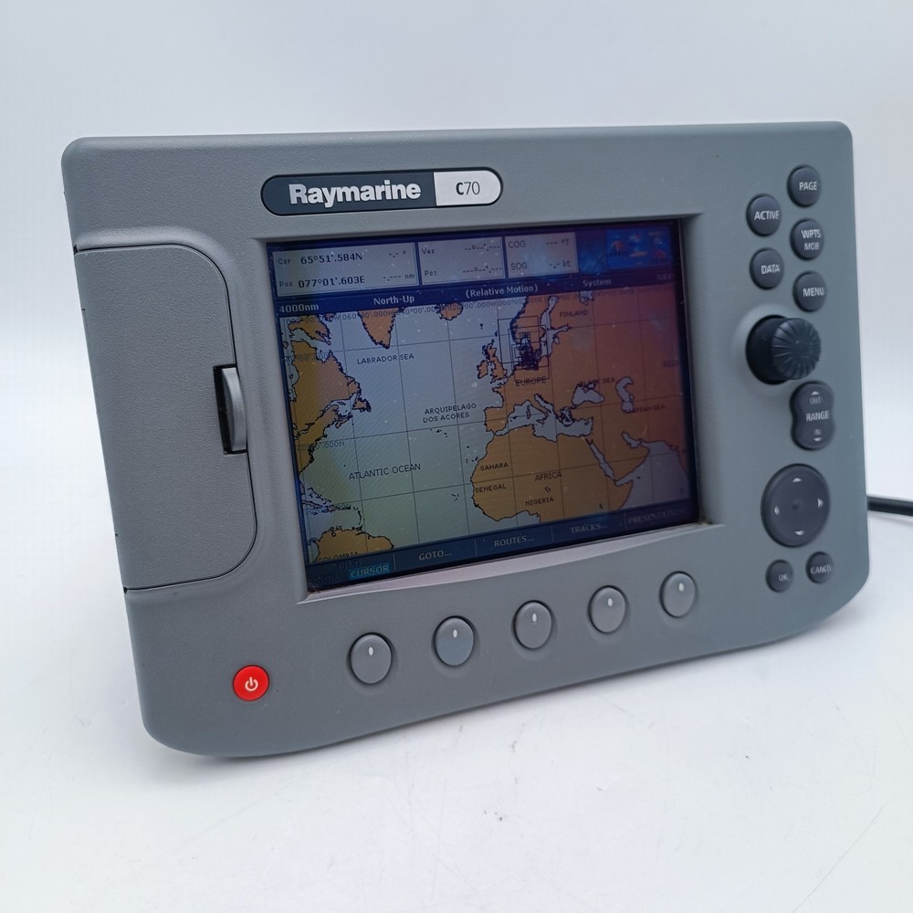 Raymarine C70 MFD GPS Multifunction Chartplotter Fishfinder GPS Display Sonar