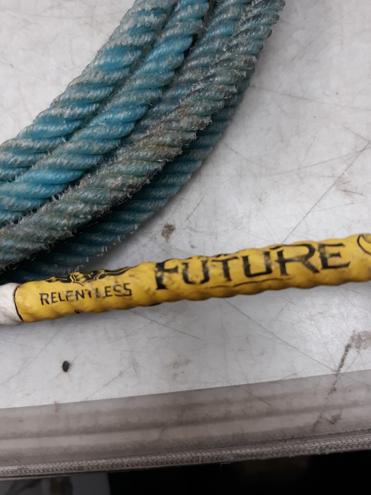 Cactus Ropes Future Roping Rope Blue Yellow Handle
