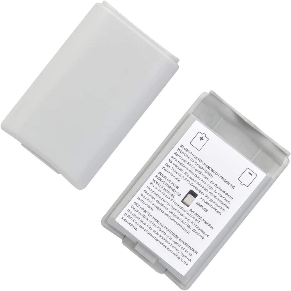 Pcs Battery Pack Cover for Xbox360 Wireless Controller, Replacement Battery Pack