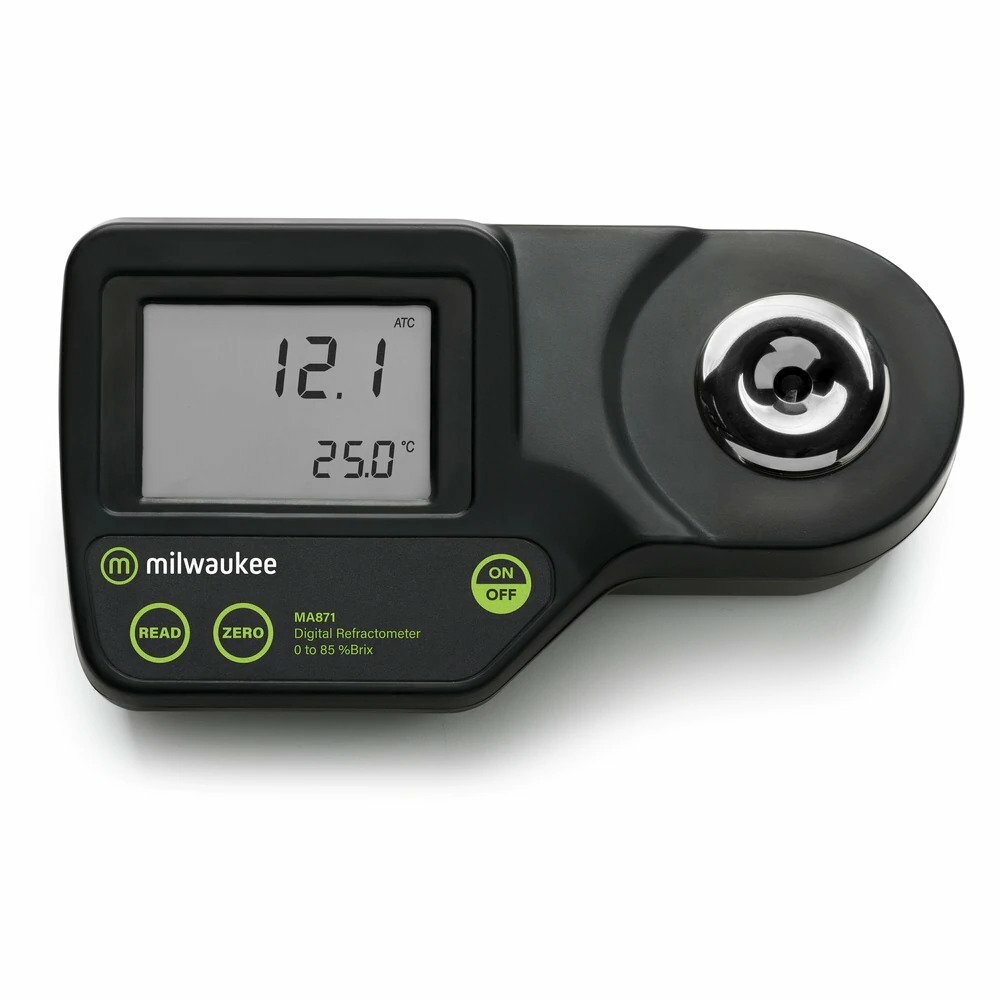 Milwaukee Digital Sugar Refractometer Brix 0 to 85%  MA871