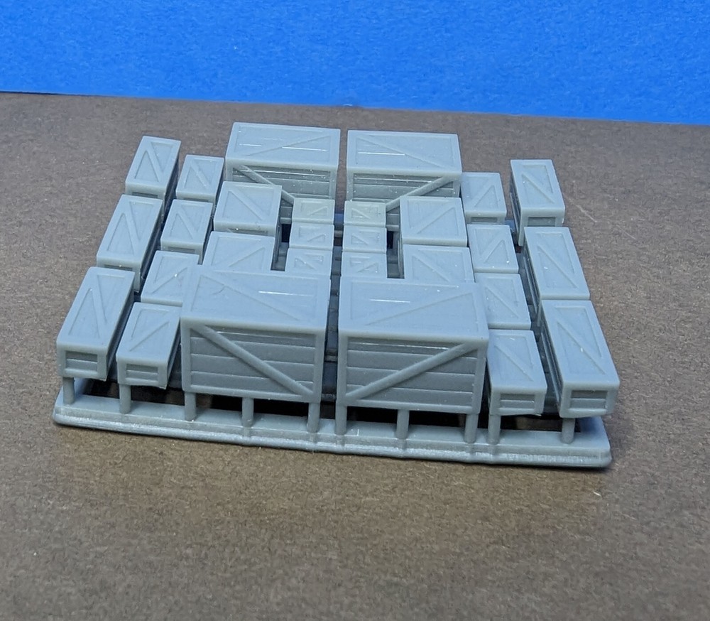 Z Scale Crate set of 30