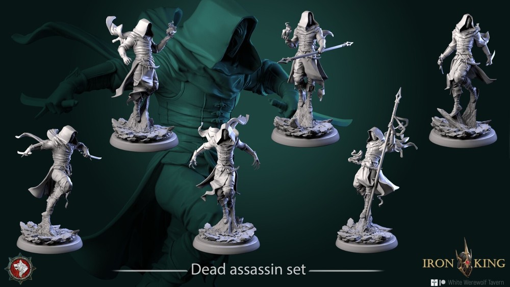 Dead Assassin by White Werewolf Tavern | D&D | DnD | Print on Demand
