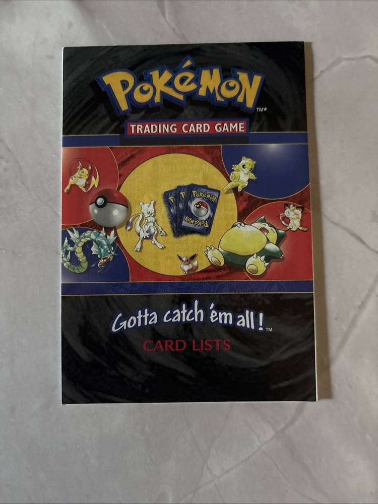 2000 Pokémon Team Rocket Devastation Theme Deck (Open Box)