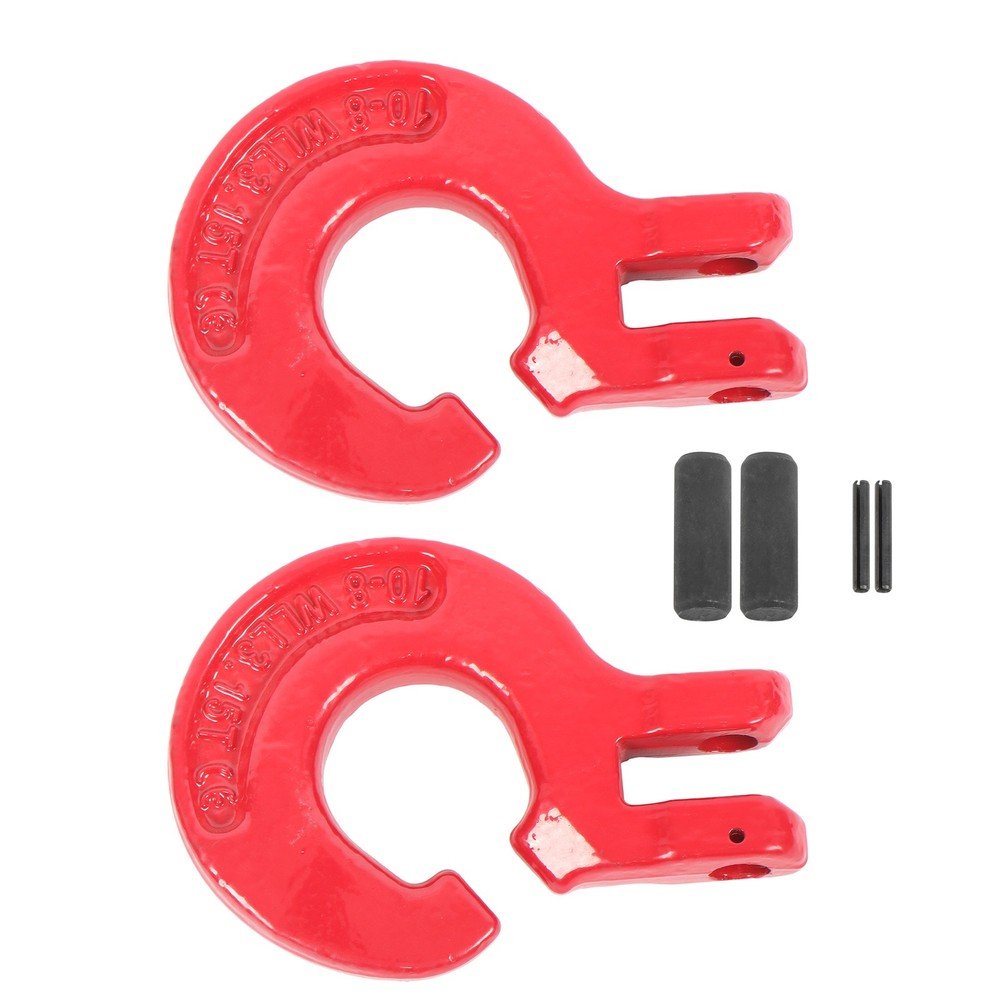 2 Pack G80 Logging Chain Choker Hook - 3/8" Hook Size 6900Lbs Working Load Limit