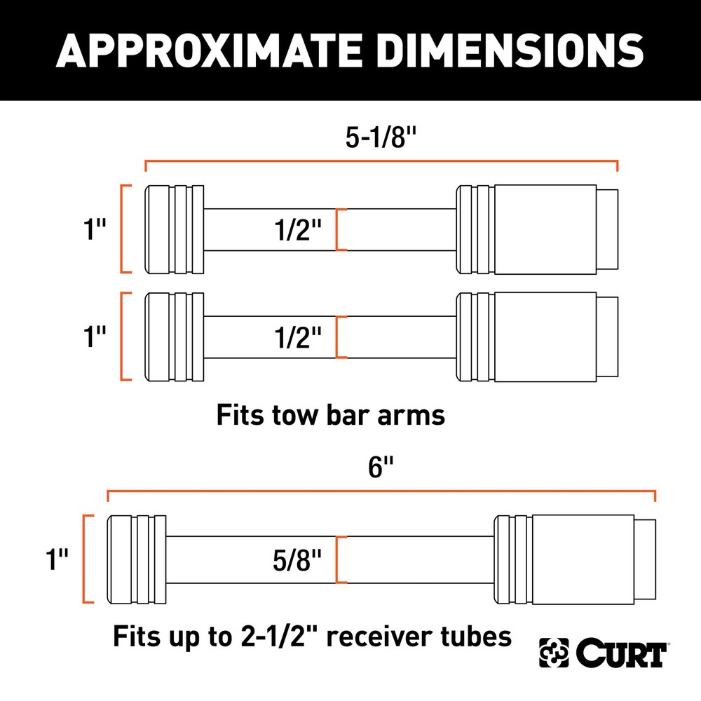 Curt-Rambler Tow Bar Lock Set