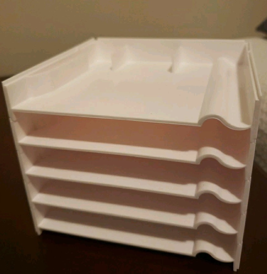 Stampin' Up Stackable Ink Pad Holder & True Blue DSP - New In Pkg