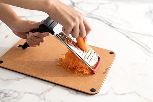 Surface Glide Technology Folding Handle Grater, Coarse Grater Stainless Steel