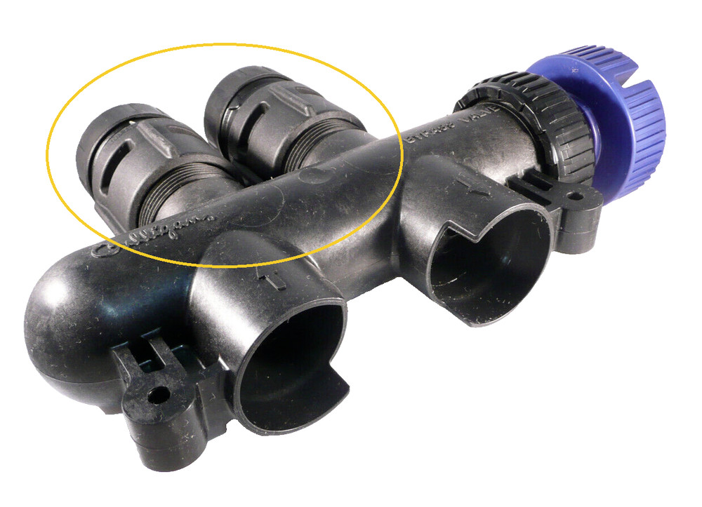 "New" Culligan 1" Bypass Straight Fittings HE / Medallist / Gold Series Softener