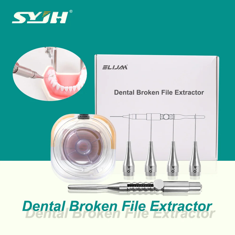Dental Endo Root Canal File Extractor Broken Needle Files Pull out Tools Kit New