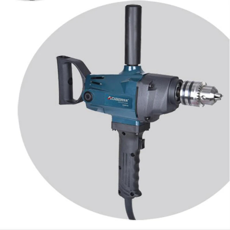 Electric Drill Multi-function Aircraft Drilling 1200W Mixer Paint Mixing Drill