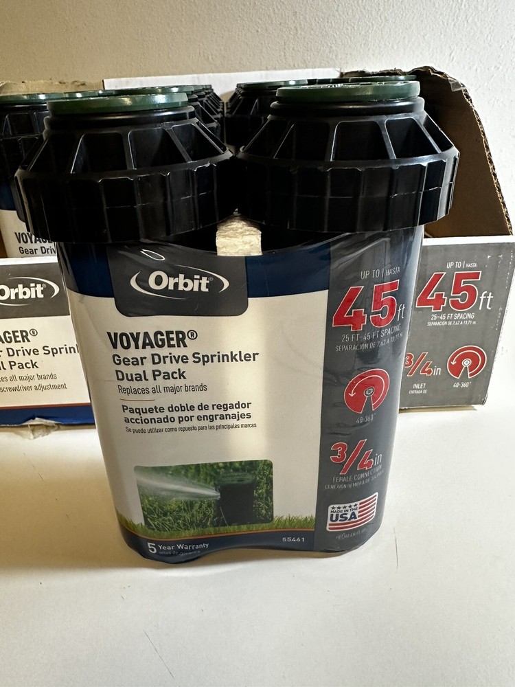 ORBIT VOGAGER SPRINKLER 2 PACK #55461