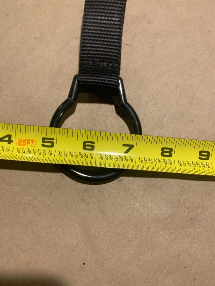 Nylon Strap Flashlight Belt Ring 1 3/4" I.D.