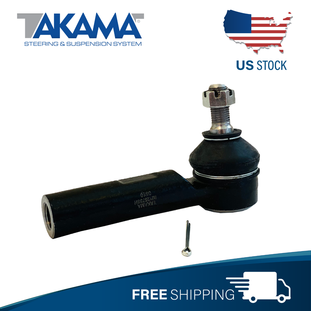 PAIR 2pc Front Outer Tie Rod End Set For 2007-2011 Honda CR-V Japan Built Models