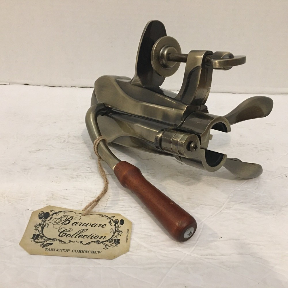 Pre-Owned/Used*Barware Collection Tabletop Corkscrew*Bottle Opener