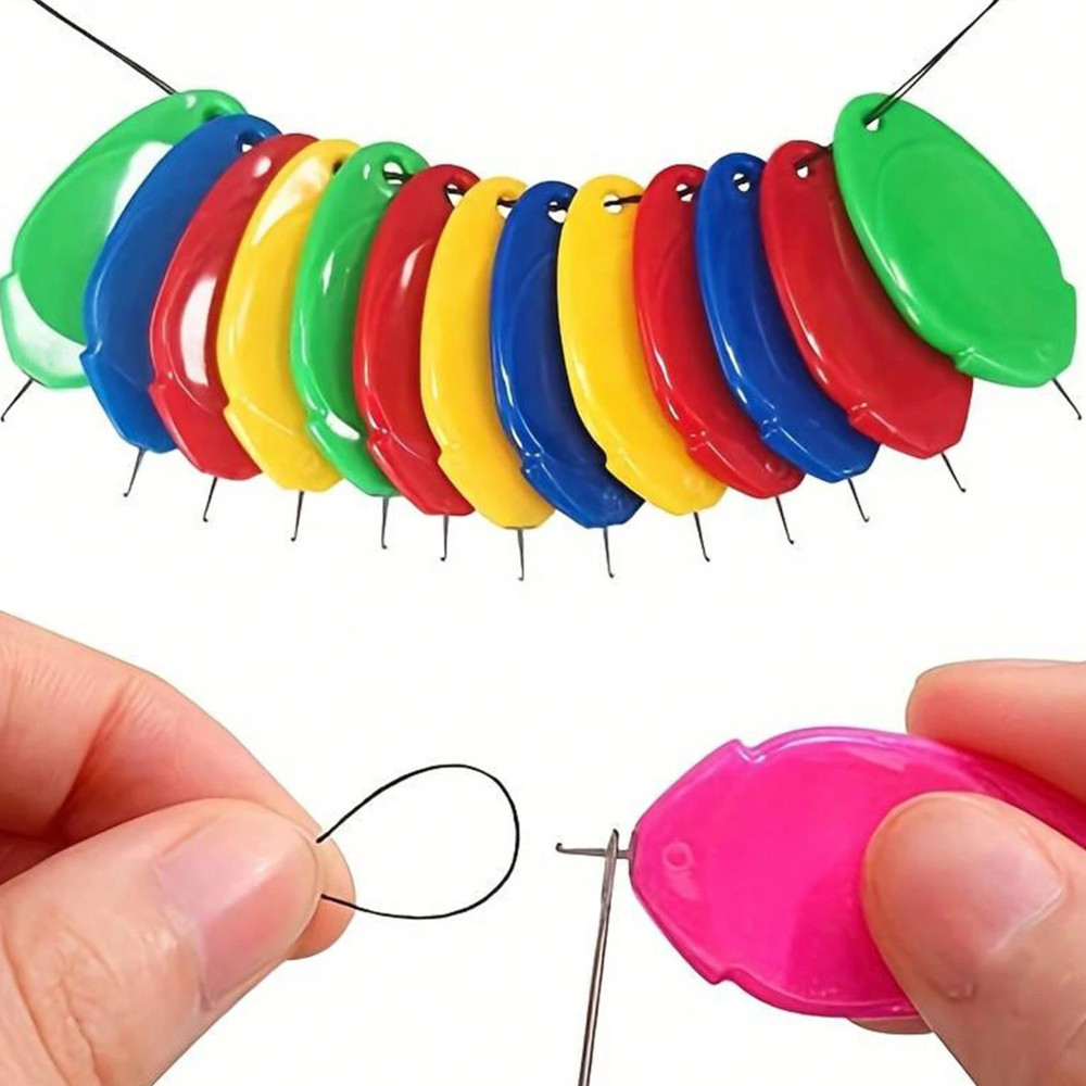 10PCS Sewing Machine Needle Threader Tool Easy Use Seniors Sewing Tools For DIY