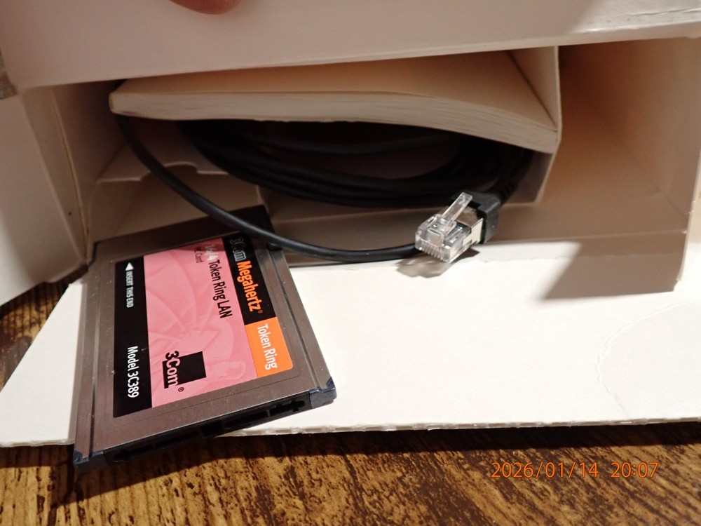 3COM Megahertz - 16/4 Token Ring LAN PC Card