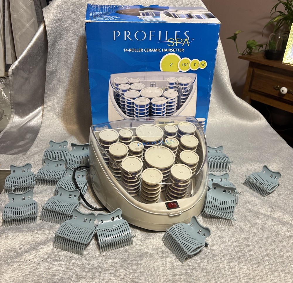 Vintage Profiles Spa 14 Roller Ceramic Hair Setter 2007