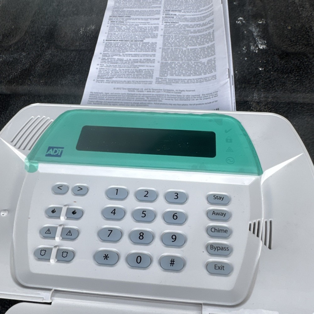 New DSC Impassa SCW9057G-433 Alarm Control Panel