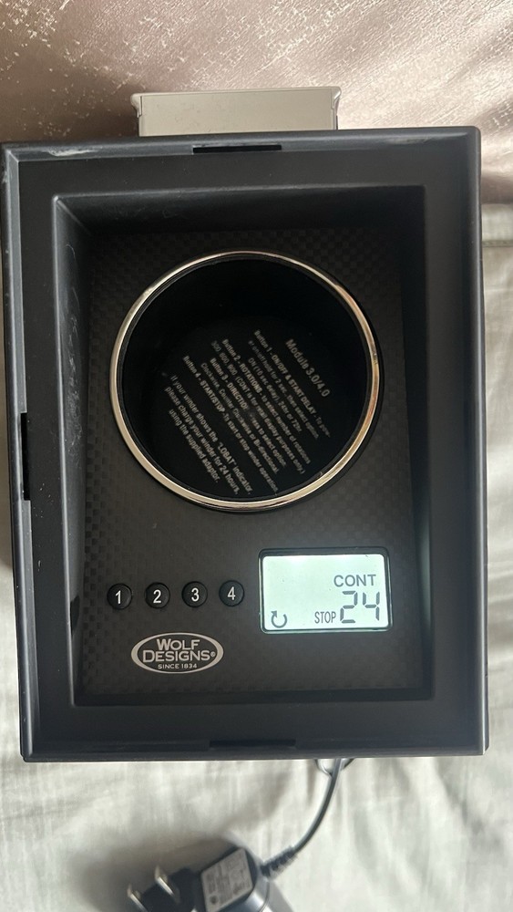 Wolf Watchwinder Module 4.0 All Buttons Work But DOES NOT ROTATE - READ