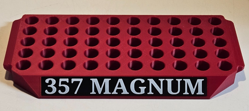 Reloading Tray for 357 Magnum or similar size - Select Color
