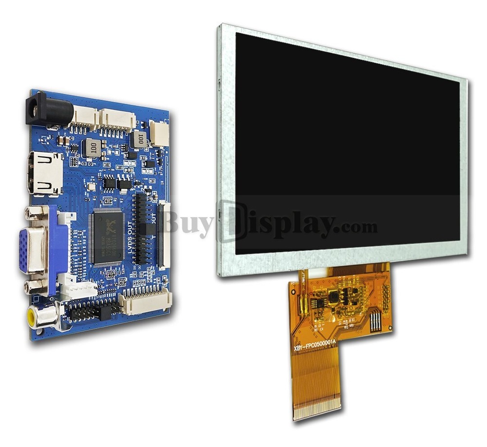5"5.0 inch TFT LCD Module Display w/HDMI+VGA+Video AV Driver for Raspberry PI