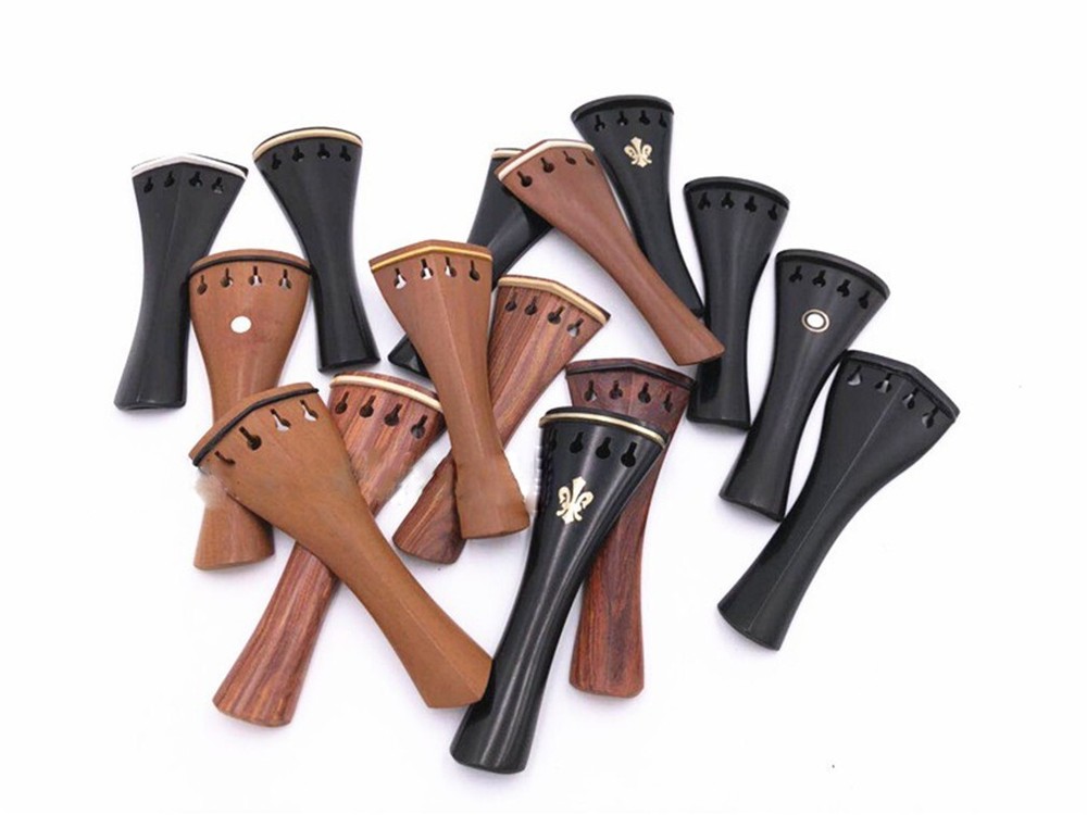 Violin Tailpiece Accessory Various Material Size Style for 4/4 Full Size Violin