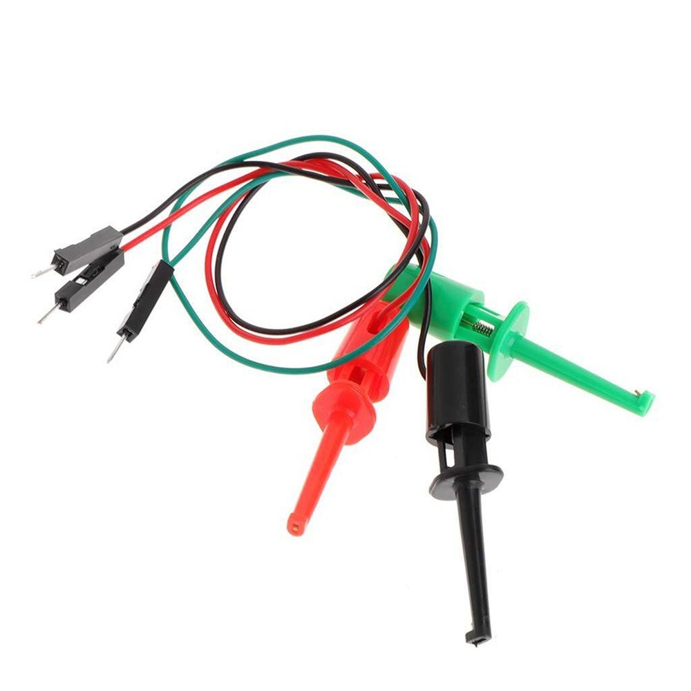 Handy Test Hook Clips for Secure Multimeter Connections Assorted Colors