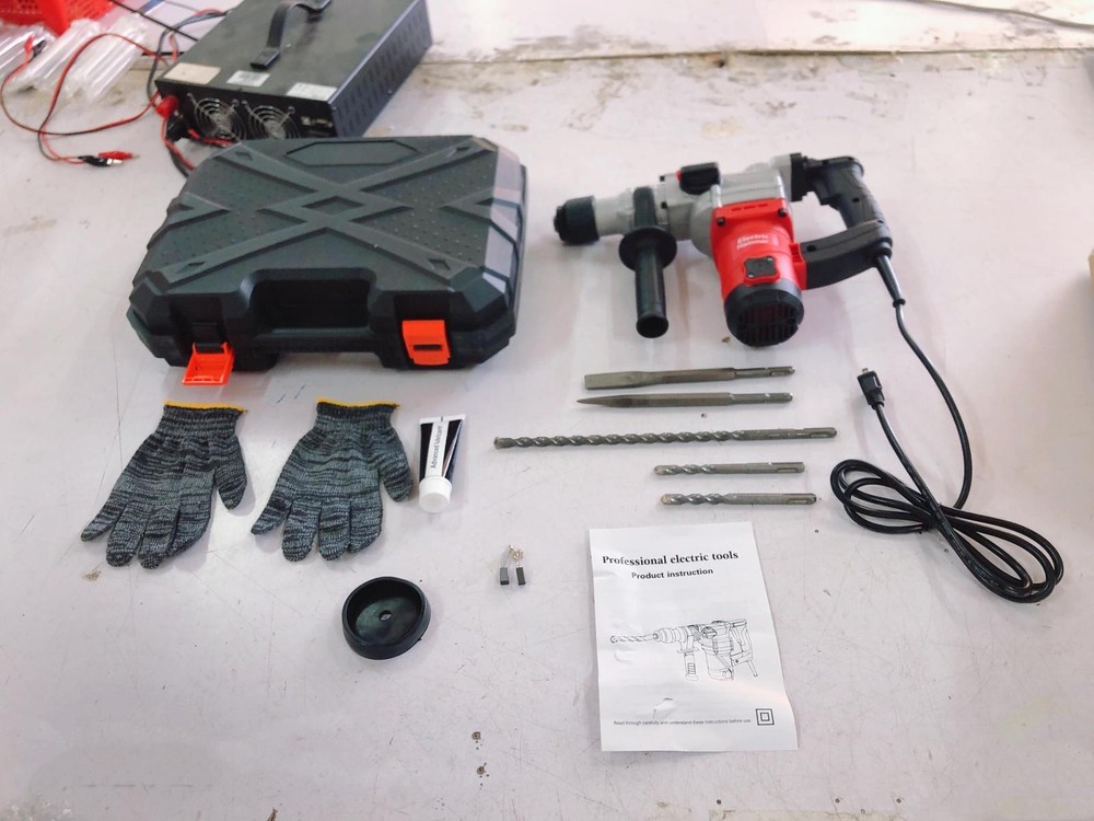 Drill Professional Electric Drill Hammer Tools Home Hand Impact Concrete