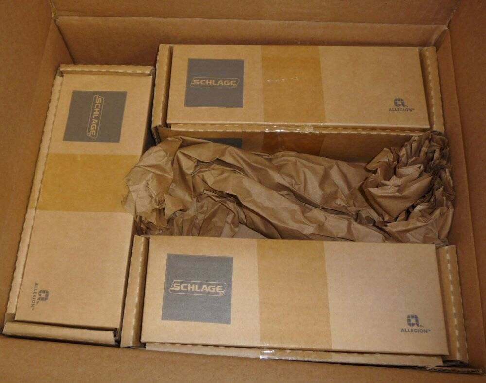 Schlage M422 Electromagnetic Double Lock Set 420-DBK NEW