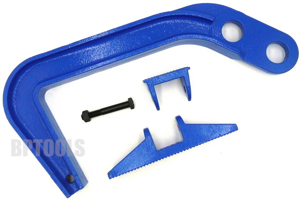 6 TON DEEP HOOK AUTO BODY FRAME JUMBO HOOK PULLING CLAMP CHASSIS DENT PULLER