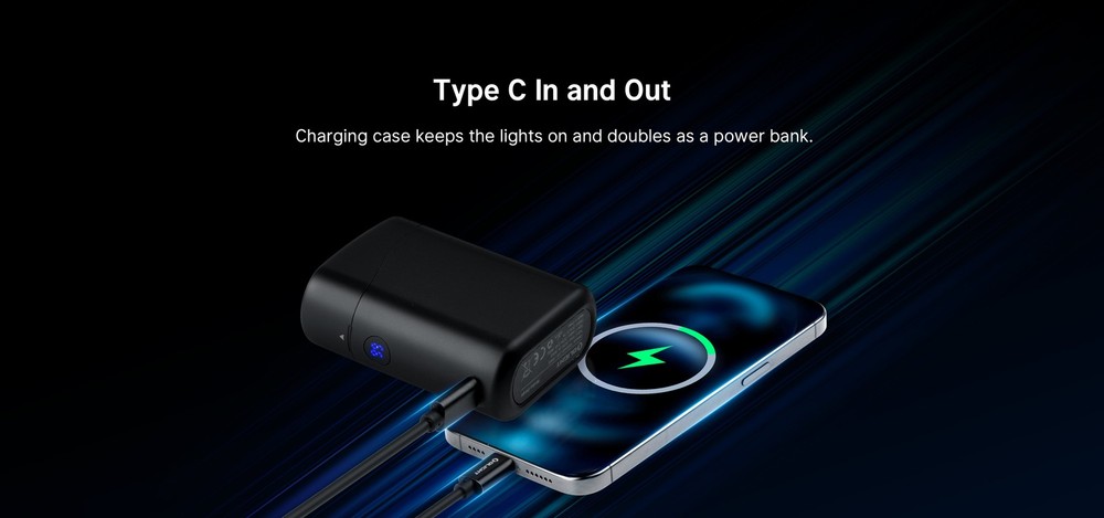 Olight Baton 4 Premium Rechargeable EDC Flashlight with Wireless Charging Case