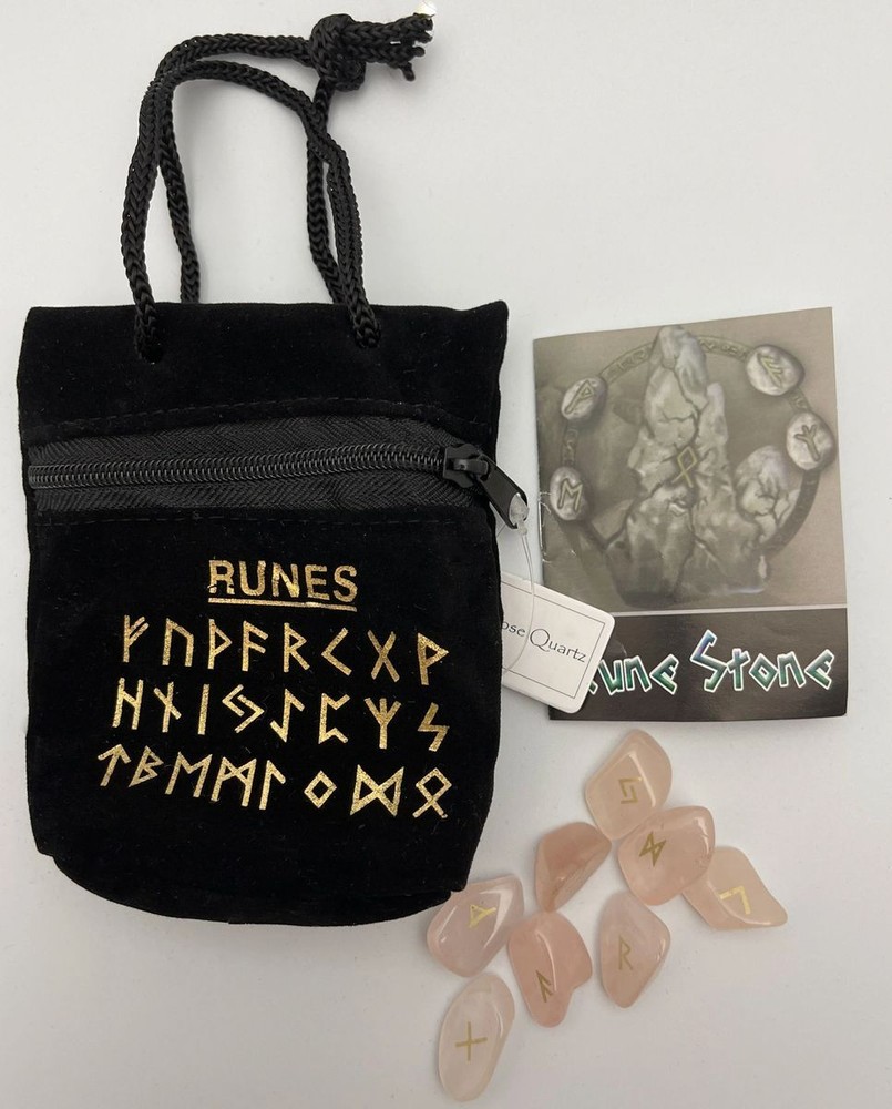 Rose Quartz Rune Set