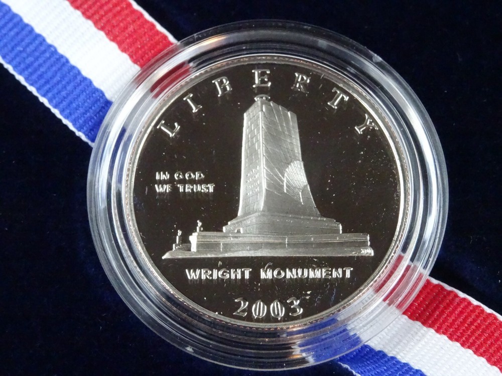 2003 P First Flight Wright Brothers Commemorative Half Dollar Proof US Mint 50C