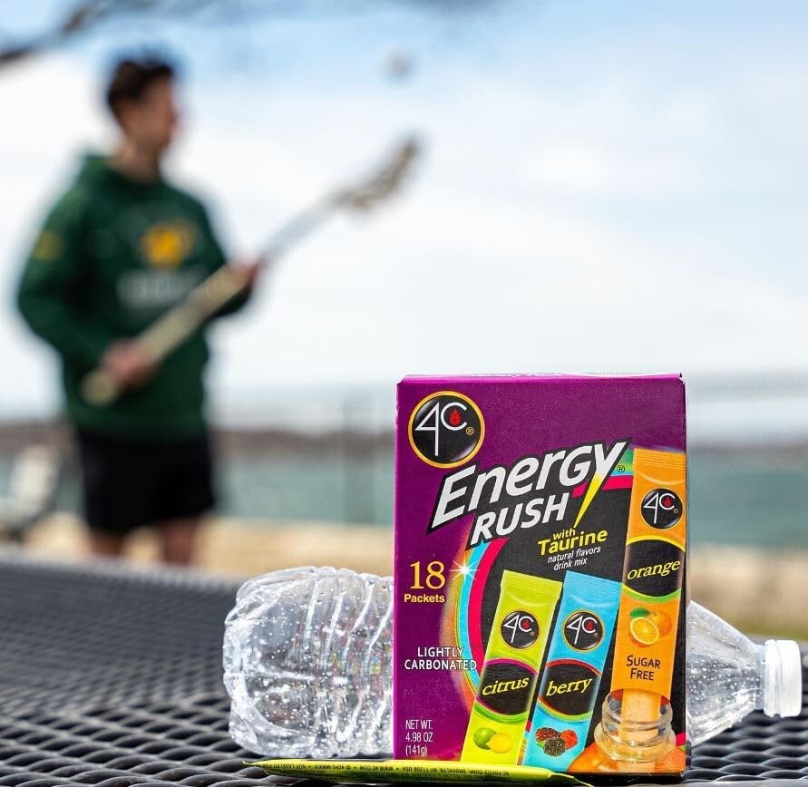 Instant Hydration Energy Boost – 40 Single Serve Flavor Packets - Travel Ready!