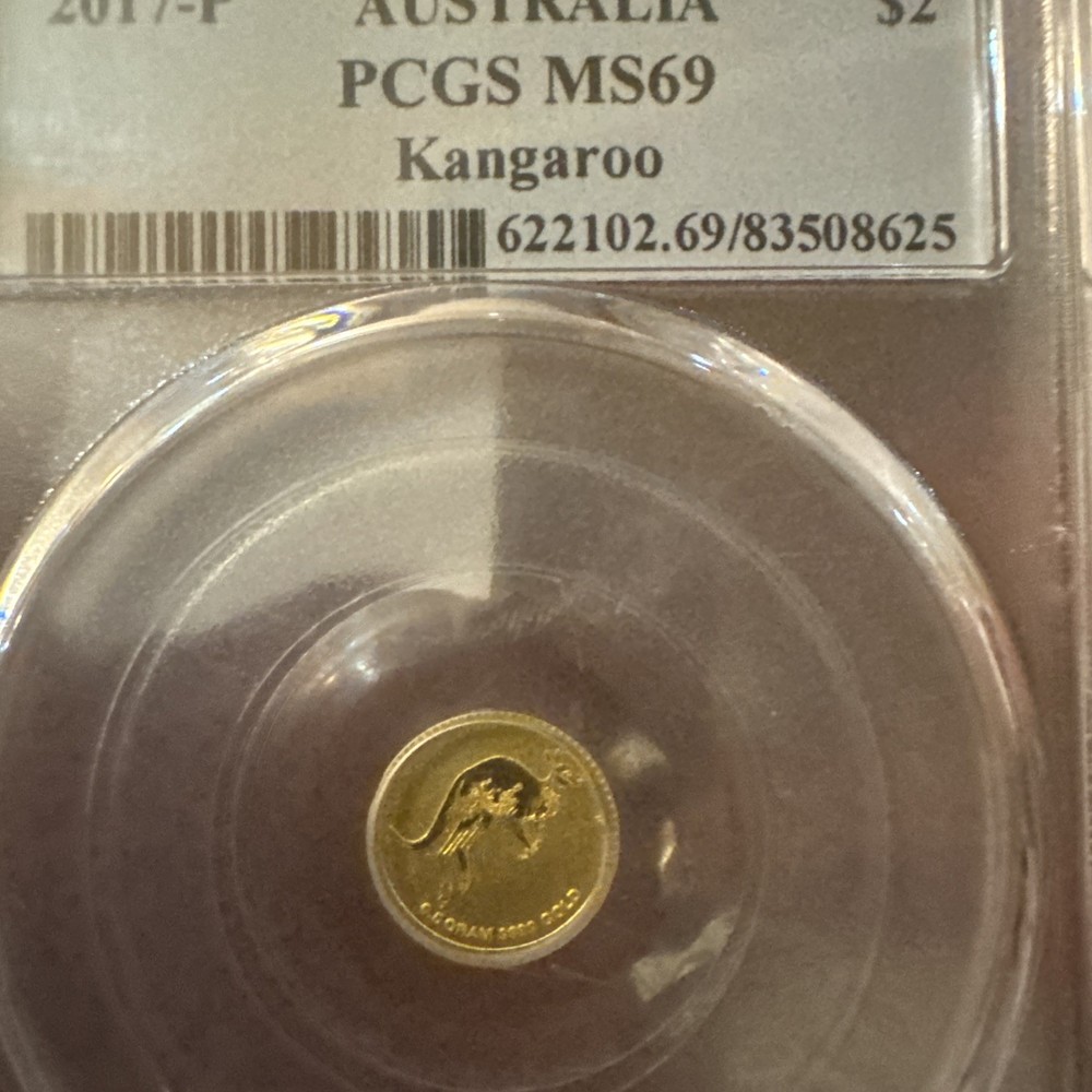 2017-p First Strike Australia Pcgm Ms69 Kangaroo $2